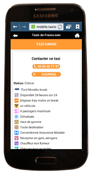entreprise taxi